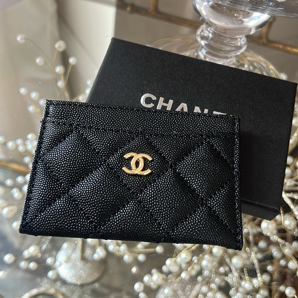 Chanel card case